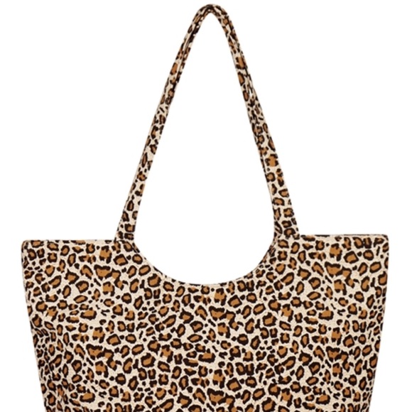 Leopard Print Tote Bag - Picture 4 of 14